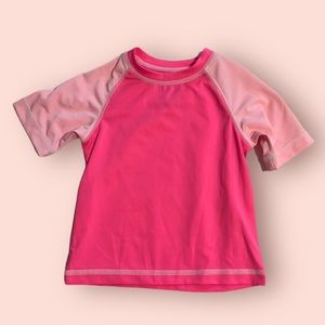 NWT ~ Pink Swim Rashguard ~ 6-9M